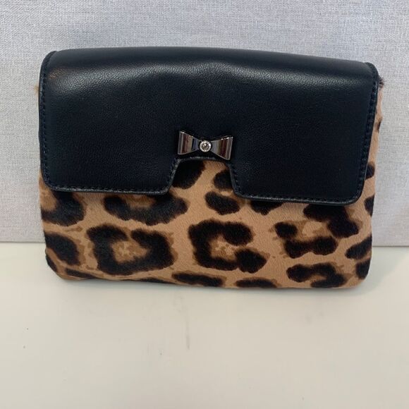 Henri Bendel Calf Hair Clutch - Picture 1 of 9